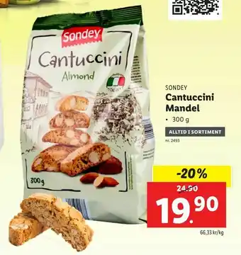 Lidl Cantuccini Mandel erbjuda