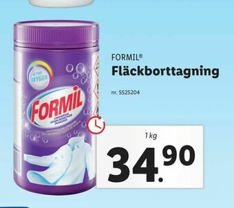 Lidl Fläckborttagning erbjuda