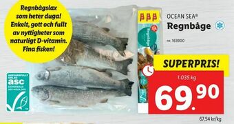 Lidl Regnbåge erbjuda