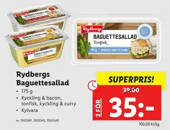 Lidl Rydbergs Baguettesallad erbjuda