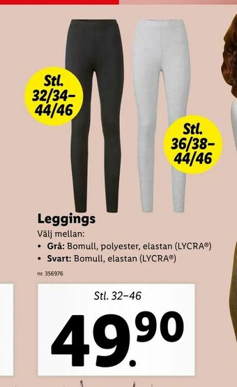 Lidl Leggings erbjuda