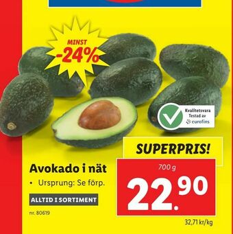 Lidl Avokado i nät erbjuda