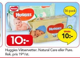 Bo Ohlsson Huggies tvättservetter erbjuda