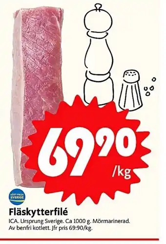 Rostedts Livs Fläskytterfilé ICA erbjuda