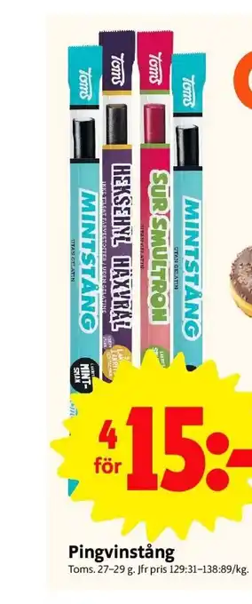 Rostedts Livs Pingvinstång Toms erbjuda