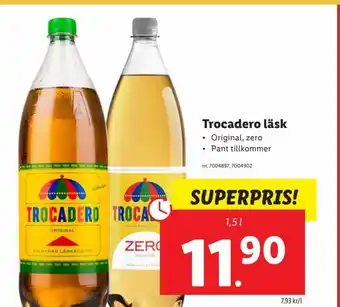 Lidl Trocadero läsk erbjuda