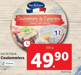 Lidl DUC DE COEUR Coulommiers erbjuda