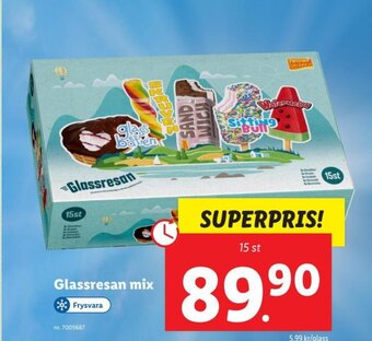 Lidl Glassresan mix erbjuda