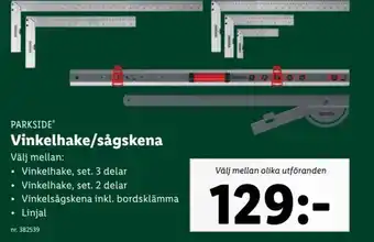 PARKSIDE Vinkelhake/sågskena