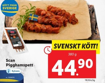 Lidl Scan Pigghamspett erbjuda