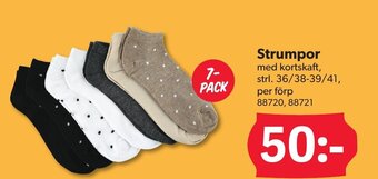 DollarStore Strumpor erbjuda