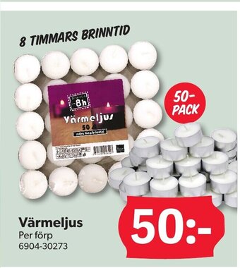 DollarStore Värmeljus erbjuda