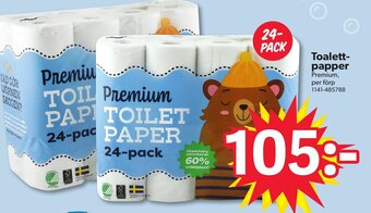 DollarStore Toalettpapper Premium erbjuda