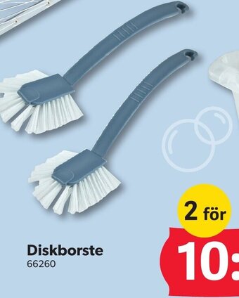 DollarStore Diskborste erbjuda
