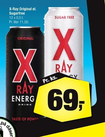 Calle X-Ray Original el. Sugarfree erbjuda
