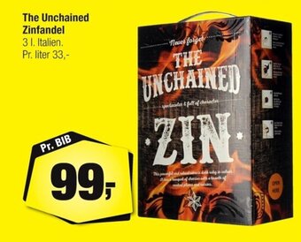 Calle The Unchained Zinfandel 3 l. erbjuda