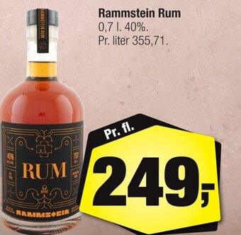 Calle Rammstein Gin erbjuda