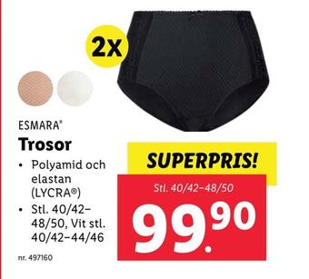 Lidl Trosor erbjuda