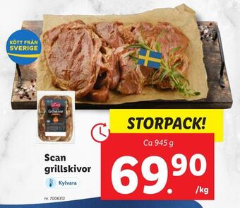 Lidl Scan grillskivor erbjuda