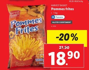 Lidl Pommes frites erbjuda