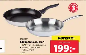Lidl Stekpanna, 28 cm* erbjuda