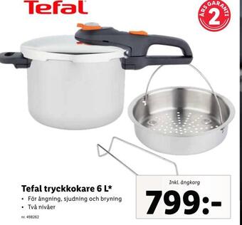 Tefal tryckkokare 6 l