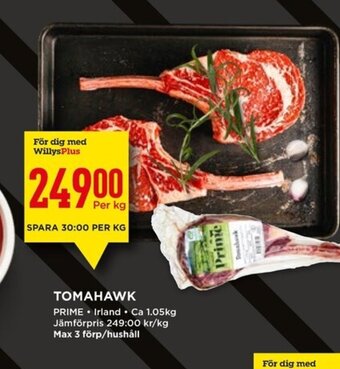 Willys TOMAHAWK erbjuda