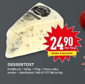 Willys DESSERTOST KVIBILLE erbjuda