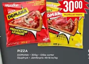 Willys PIZZA DOMANA erbjuda