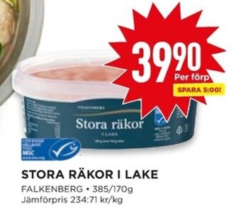 Willys STORA RÄKOR I LAKE erbjuda