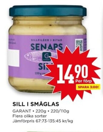 Willys SILL I SMÅGLAS erbjuda