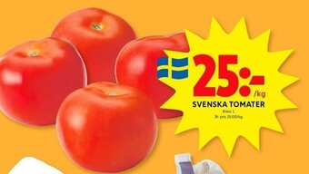 ICA Kvantum SVENSKA TOMATER erbjuda