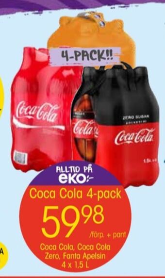 EKO Fanta läskedryck erbjuda