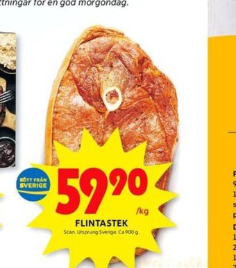 ICA Kvantum Scan flintastek erbjuda