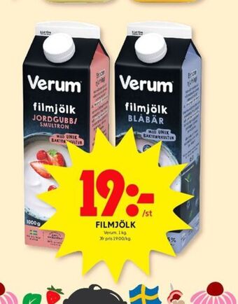ICA Kvantum Verum filmjölk erbjuda