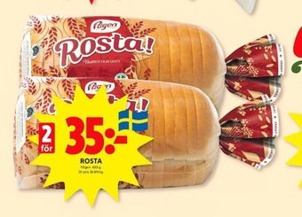 ICA Kvantum Rosta bröd erbjuda