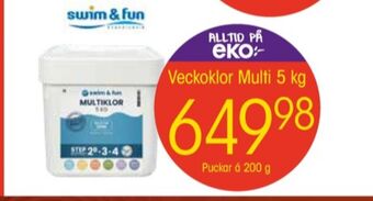 EKO Swim & fun poolklor erbjuda