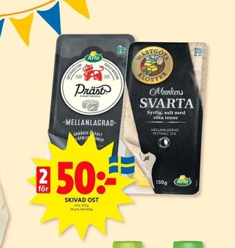 ICA Kvantum Arla skivad ost erbjuda