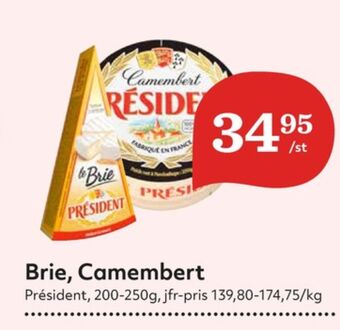 Hemköp President camembert erbjuda