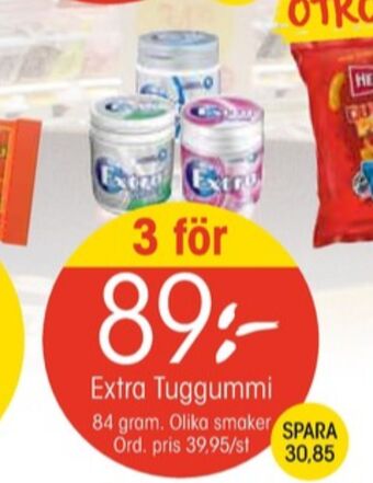 EKO White tuggummi sweet mint erbjuda