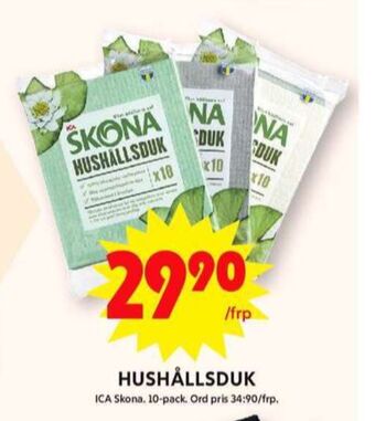 ICA Maxi Skona hushållsduk erbjuda
