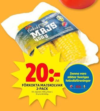 ICA Kvantum Ica majskolvar erbjuda