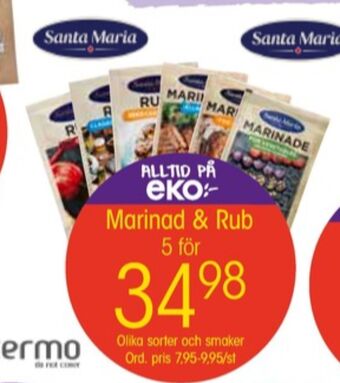 EKO Santa maria marinad erbjuda