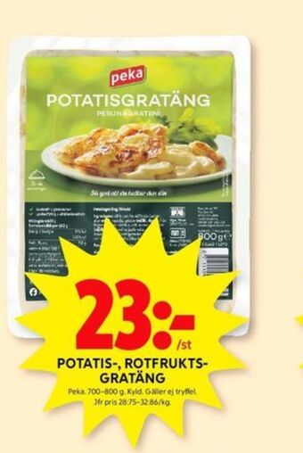 ICA Kvantum Peka potatisgratäng erbjuda