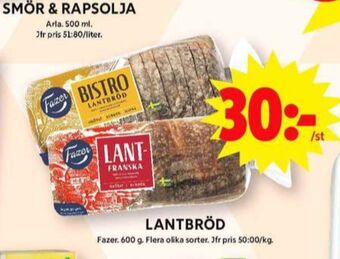 Bistro lantbröd