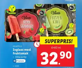 Lidl Strawberry isglass erbjuda