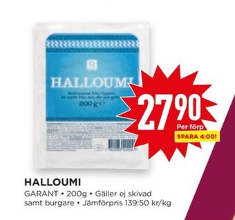 Willys Hemma Garant halloumi erbjuda