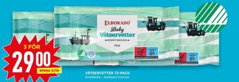 Willys Eldorado tvättservetter erbjuda