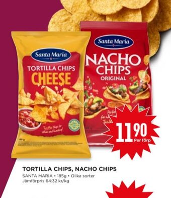 Willys Santa maria nachos erbjuda