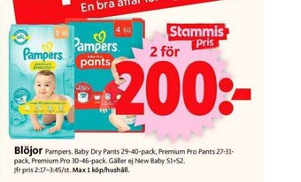 ICA Supermarket Blöjor Pampers erbjuda